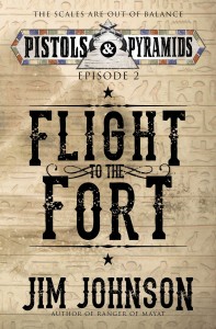 Flight to the Fort by Jim Johnson
